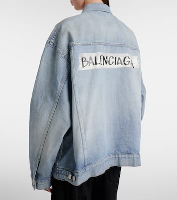 Logo denim jacket | Balenciaga