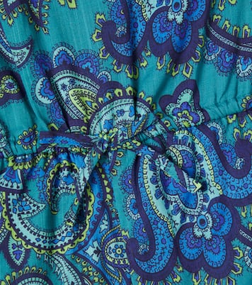 Patience paisley cotton romper | Zimmermann Kids