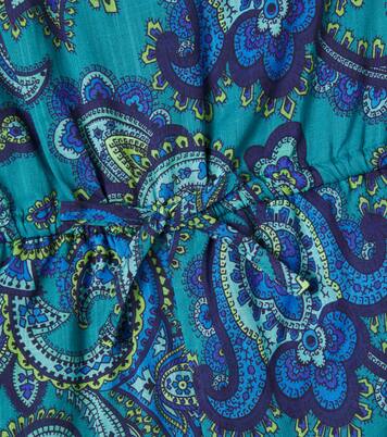 Patience paisley cotton romper | Zimmermann Kids