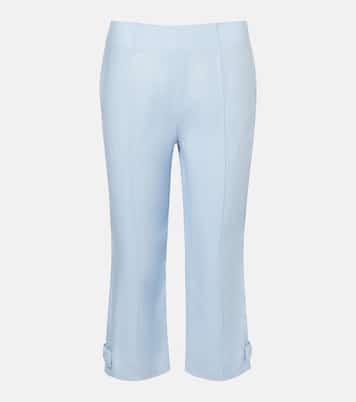 Harper linen capri pants | Posse