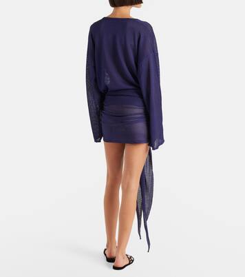 Open-knit minidress | The Attico