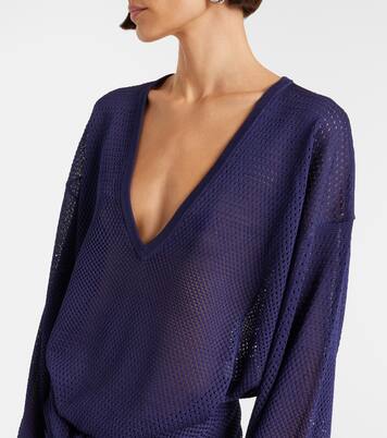 Open-knit minidress | The Attico