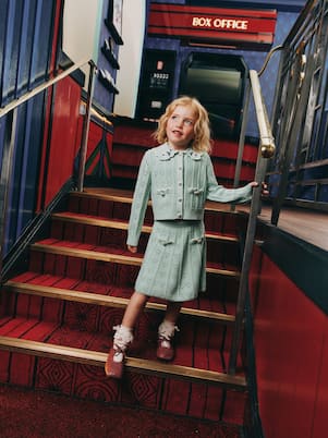 Pointelle skirt | Self-Portrait Kids