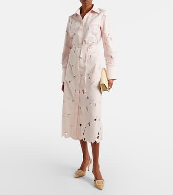 Guipure lace shirt dress | Erdem