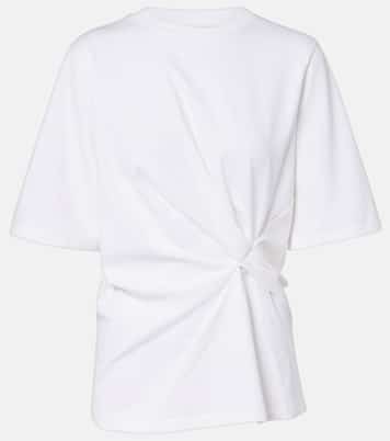 Gathered cotton T-shirt | Róhe