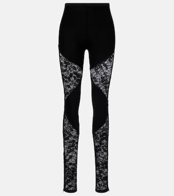 Lace-trimmed legging | Nina Ricci