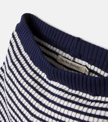 Azalea ribbed-knit cotton shorts | The New Society