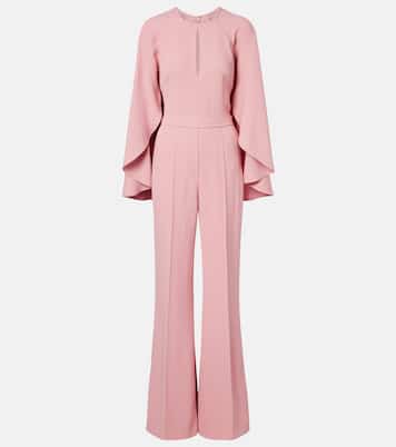 Caped cady jumpsuit | Elie Saab