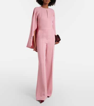 Caped cady jumpsuit | Elie Saab
