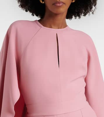 Caped cady jumpsuit | Elie Saab