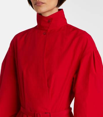 Daley 코튼 블렌드 포플린 벨티드 이브닝 가운 | Ralph Lauren Collection