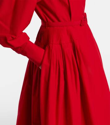 Daley 코튼 블렌드 포플린 벨티드 이브닝 가운 | Ralph Lauren Collection