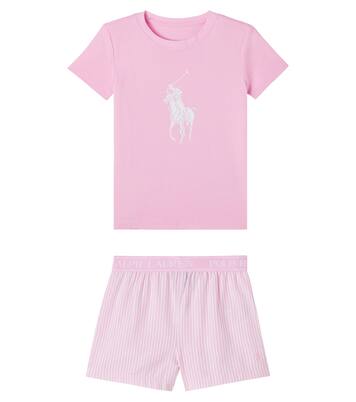 Bedruckter Pyjama aus Baumwoll-Jersey | Polo Ralph Lauren Kids