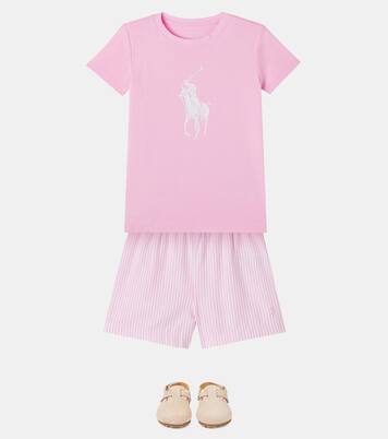 Bedruckter Pyjama aus Baumwoll-Jersey | Polo Ralph Lauren Kids