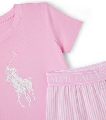 Bedruckter Pyjama aus Baumwoll-Jersey | Polo Ralph Lauren Kids