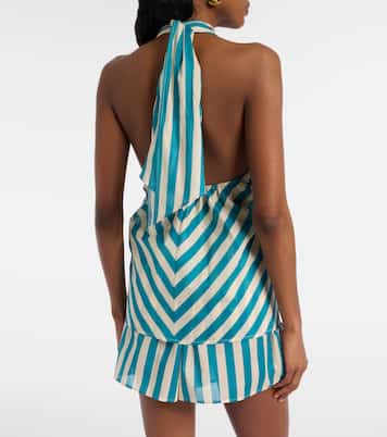 Alter Ego striped cotton voile top | Eres