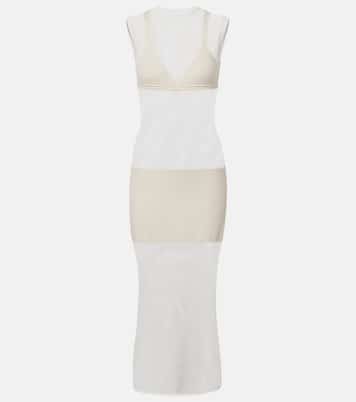 Crochet cotton maxi dress | Stella McCartney