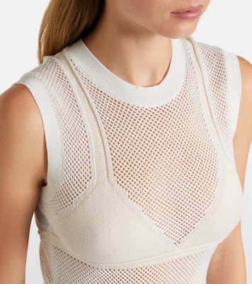 Crochet cotton maxi dress | Stella McCartney