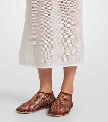 Crochet cotton maxi dress | Stella McCartney