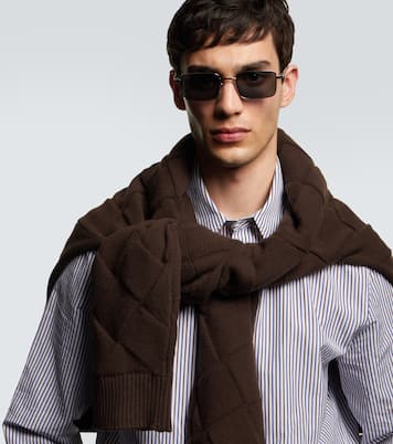 Classic rectangular sunglasses | Bottega Veneta