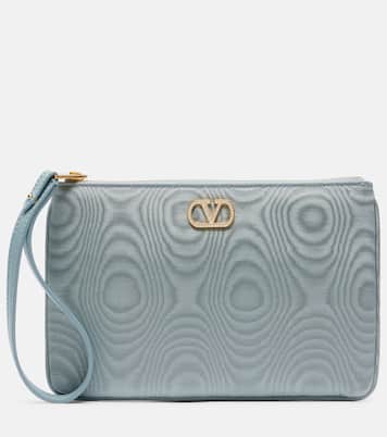 VLogo Signature Small embellished pouch | Valentino Garavani