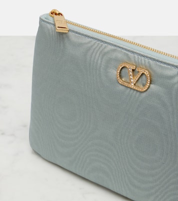 VLogo Signature Small embellished pouch | Valentino Garavani