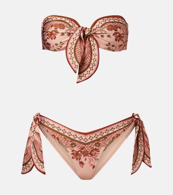 Aster printed bikini | Zimmermann
