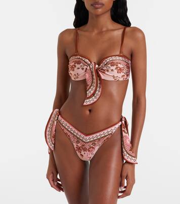 Aster printed bikini | Zimmermann