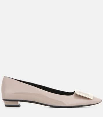 Belle Vivier patent-leather ballet flats | Roger Vivier