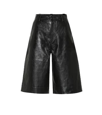Leather shorts | Ganni