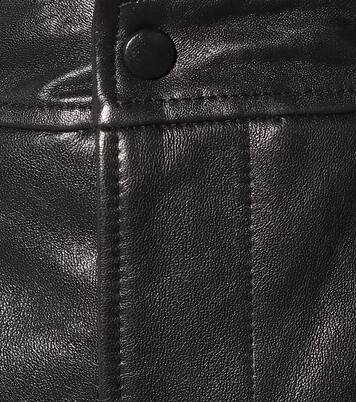 Leather shorts | Ganni