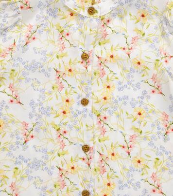 Viola floral satin blouse | Paade Mode