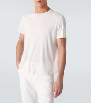 Silk and cotton-blend T-shirt | Loro Piana