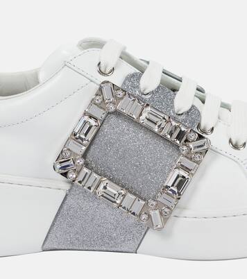 Viv' Skate leather sneakers | Roger Vivier