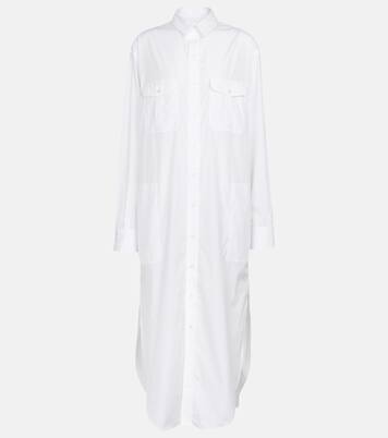 Abito chemisier in popeline di cotone | Wardrobe.NYC