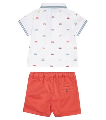 Baby polo shirt and shorts set | Tartine et Chocolat