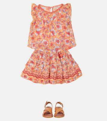 Amber floral top | Poupette St Barth Kids