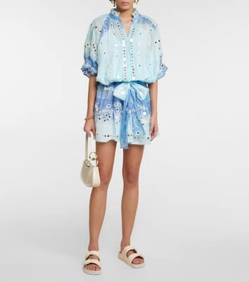 Robe en coton à ornements | Juliet Dunn