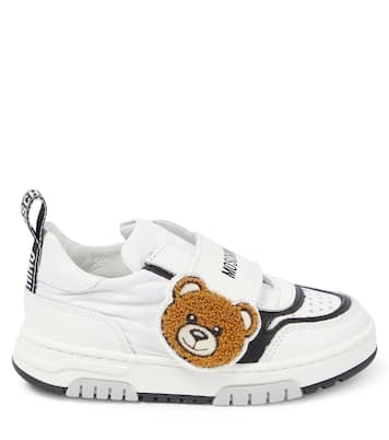 Baskets en cuir à logo | Moschino Kids