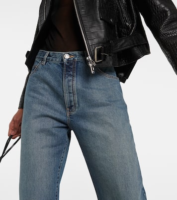 Jeans rectos Lover de tiro bajo | Alaïa