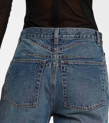 Jeans rectos Lover de tiro bajo | Alaïa