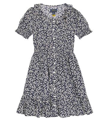 Floral printed cotton dress | Polo Ralph Lauren Kids