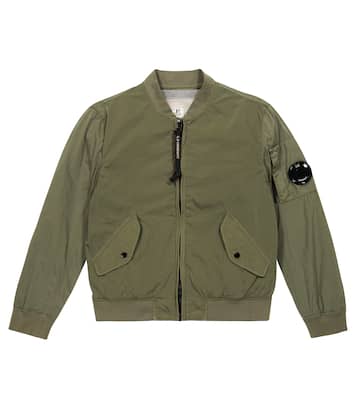 Chrome-R bomber jacket | C.P. Company Kids