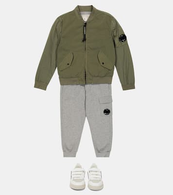 Chrome-R bomber jacket | C.P. Company Kids