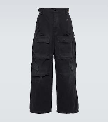 Pantaloni cargo in twill di cotone | Balenciaga