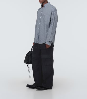 Pantaloni cargo in twill di cotone | Balenciaga