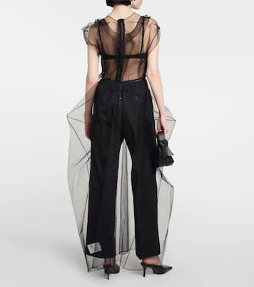 Maxirock aus Mesh | Acne Studios