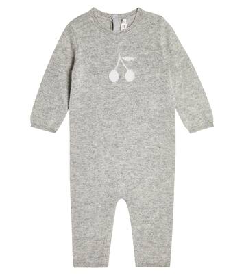 Baby intarsia cashmere bodysuit | Bonpoint