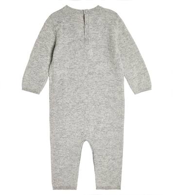 Baby intarsia cashmere bodysuit | Bonpoint