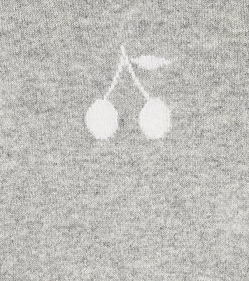 Baby intarsia cashmere bodysuit | Bonpoint